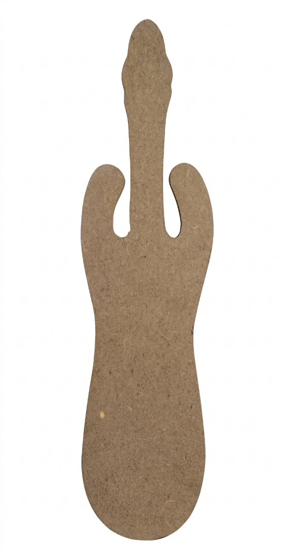 WOODEN MDF GUITAR CUTOUT