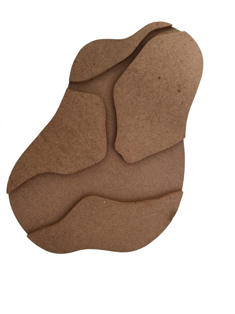 Mountain Shape Clock Base