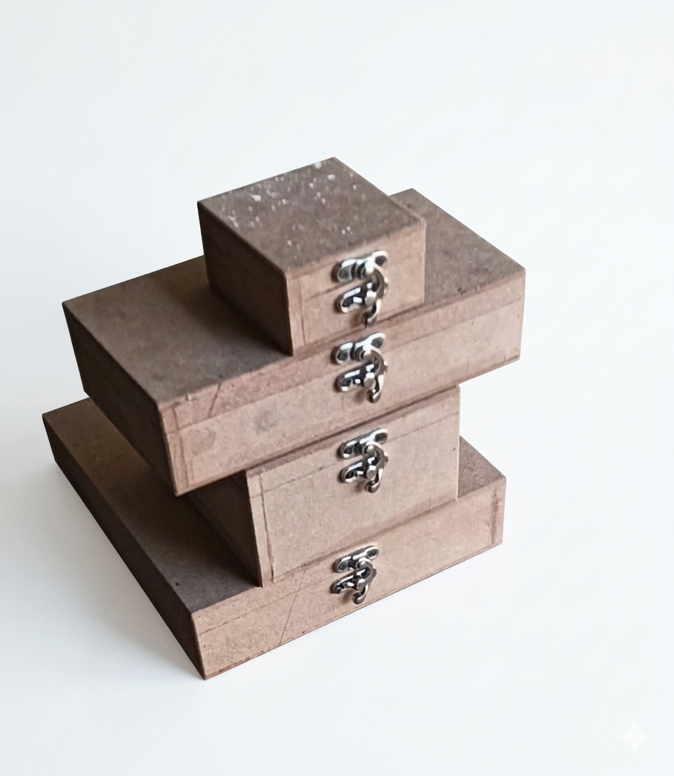 WOODEN MDF BOXES